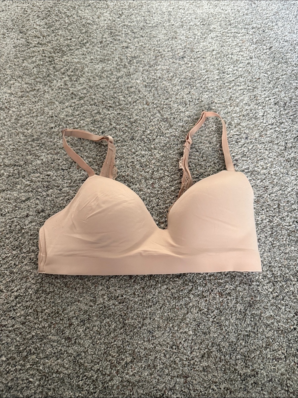 Soma Enbliss Luxe Wireless J Hook Bra Nude 34B
